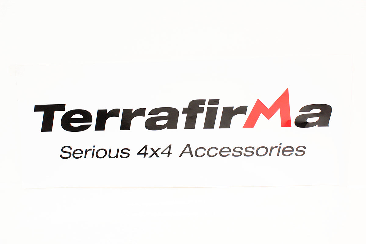 TFDECAL3 - TERRAFIRMA STICKER 650MM X 250MM From TERRAFIRMA