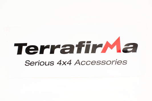 TFDECAL3 - TERRAFIRMA STICKER 650MM X 250MM From TERRAFIRMA