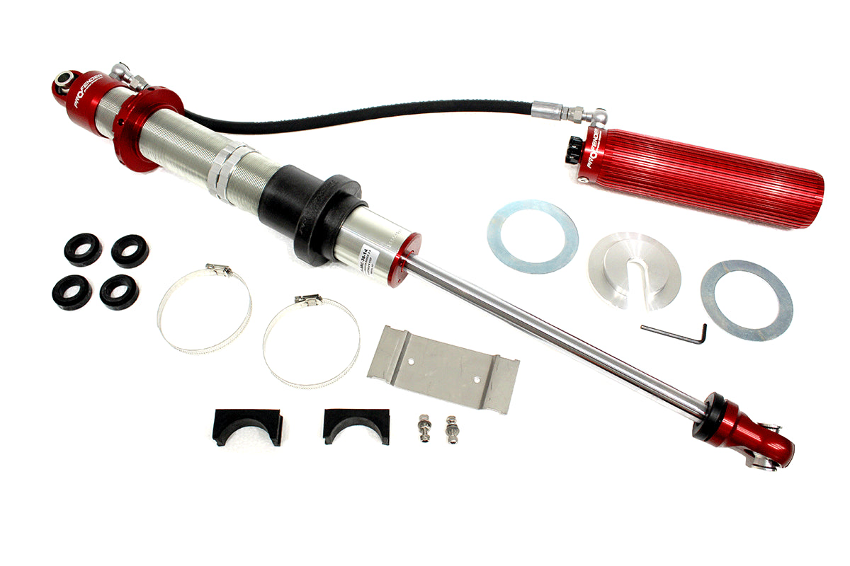 TFR2516DUAL - TERRAFIRMA 2.5" 16" TRAVEL 8 STAGE 2 WAY REMOTE RESERVOIR COILOVER From TERRAFIRMA