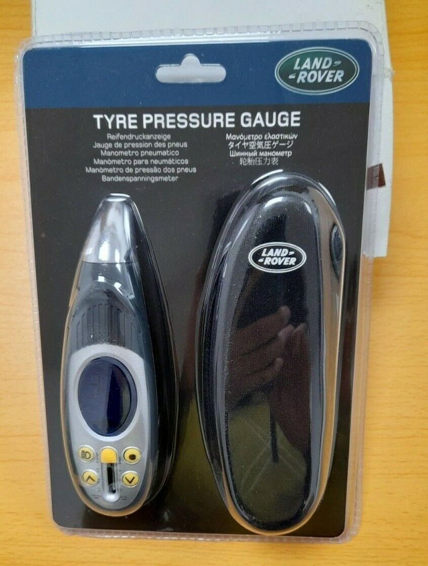 GENUINE LAND ROVER DIGITAL TYRE TREAD DEPTH -PRESSURE GAUGE P/N VPLVW0077