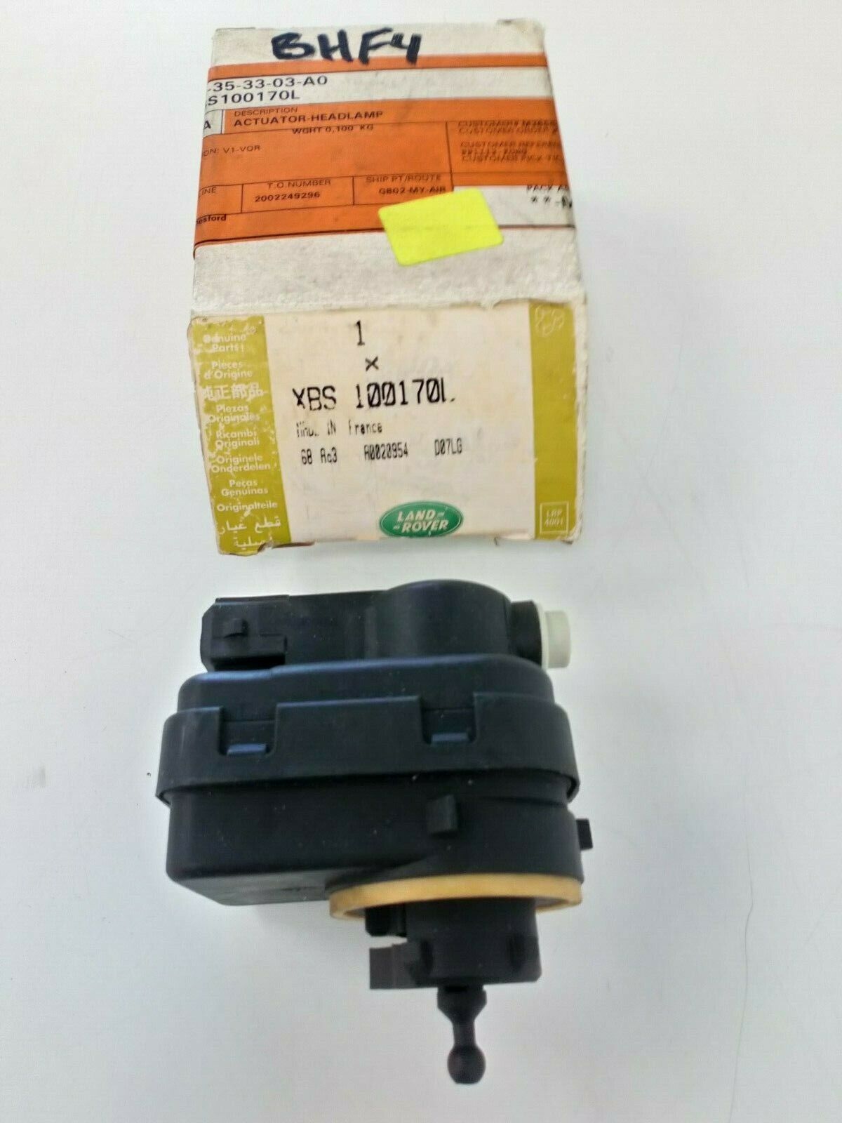 GENUINE LAND ROVER FREELANDER 1 HEADLAMP LEVELLING MOTOR XBS100170L