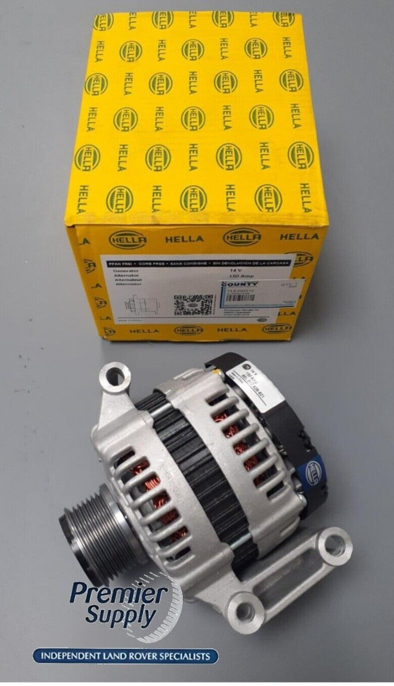 LAND ROVER DEFENDER 2.4 TDCI PUMA HELLA ALTERNATOR YLE500310