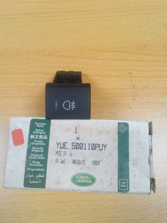 GENUINE LAND ROVER  SWITCH - PUSH PUSH FOG - REAR PART NUMBER YUE500110PUY
