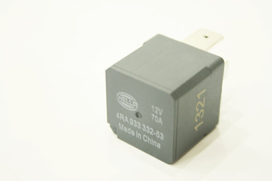 YWB500220G - RELAY - 70 AMP - Suitable for Discovery 3, Discovery 4, Defender 2007 Onwards, Evoque 12-18, Freelander 2, Range Rover 02-09, Range Rover 10-12, Range Rover 2013 Onwards, Range Rover Sport 05-09 & Range Rover Sport 10-13 From PR2 HELLA