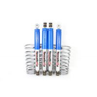 TF198 - Standard ride height heavy load suspension kit Defender 90 Pro Sport shocks